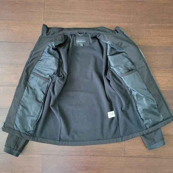 INC International Concepts Zip-Up Fleece Lined Softshell Jacket Men's S Brown - Picture 8 of 12